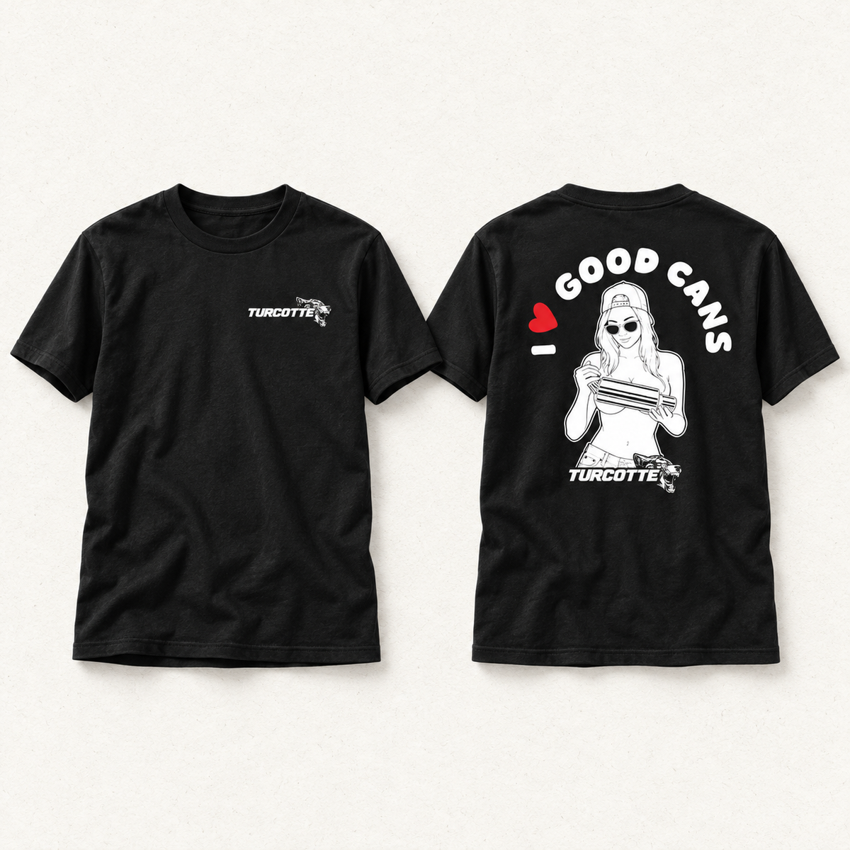 " I  ❤️  Good Can's"  Graphic Tee
